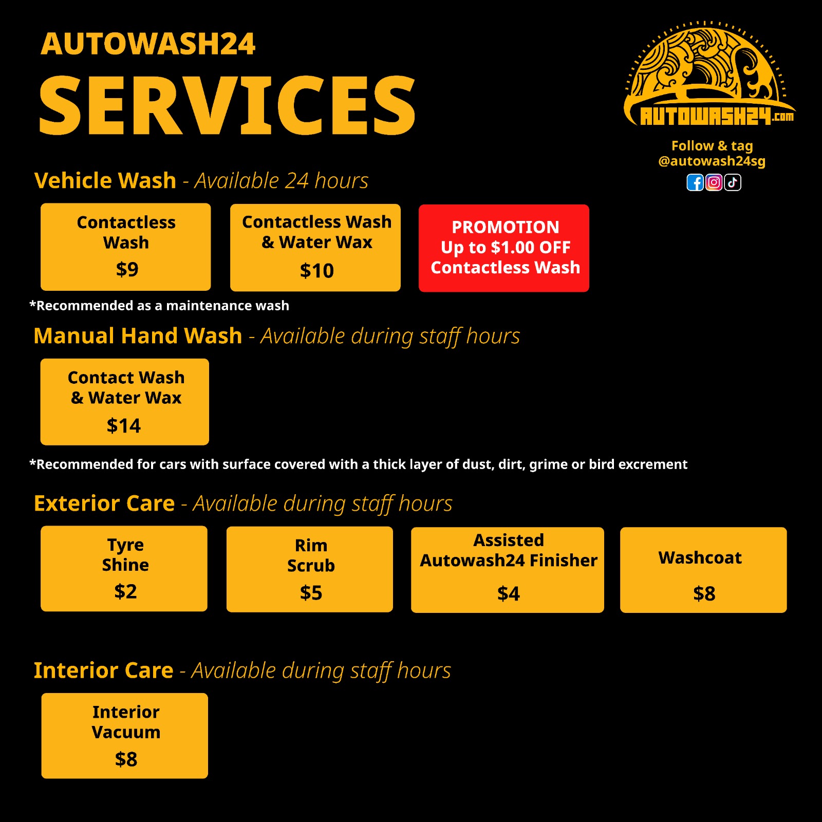Price List