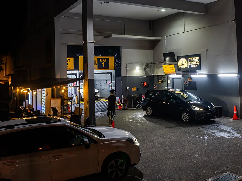Autowash24 Changi automated car wash Singapore