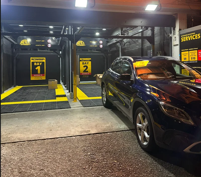 Autowash24 Alexandra automatic car wash bays at Bukit Merah Lane 3